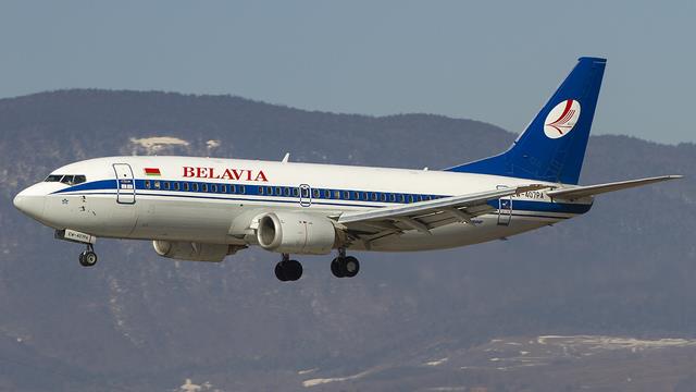 EW-407PA:Boeing 737-300:Белавиа